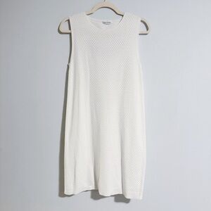 Club Monaco - White Waffle Material Dress